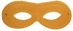 verkoop - attributen - Maskers - Oogmasker geel